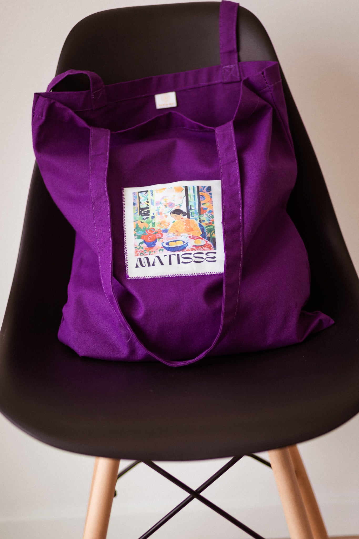 Custodi — borsa con patch artista