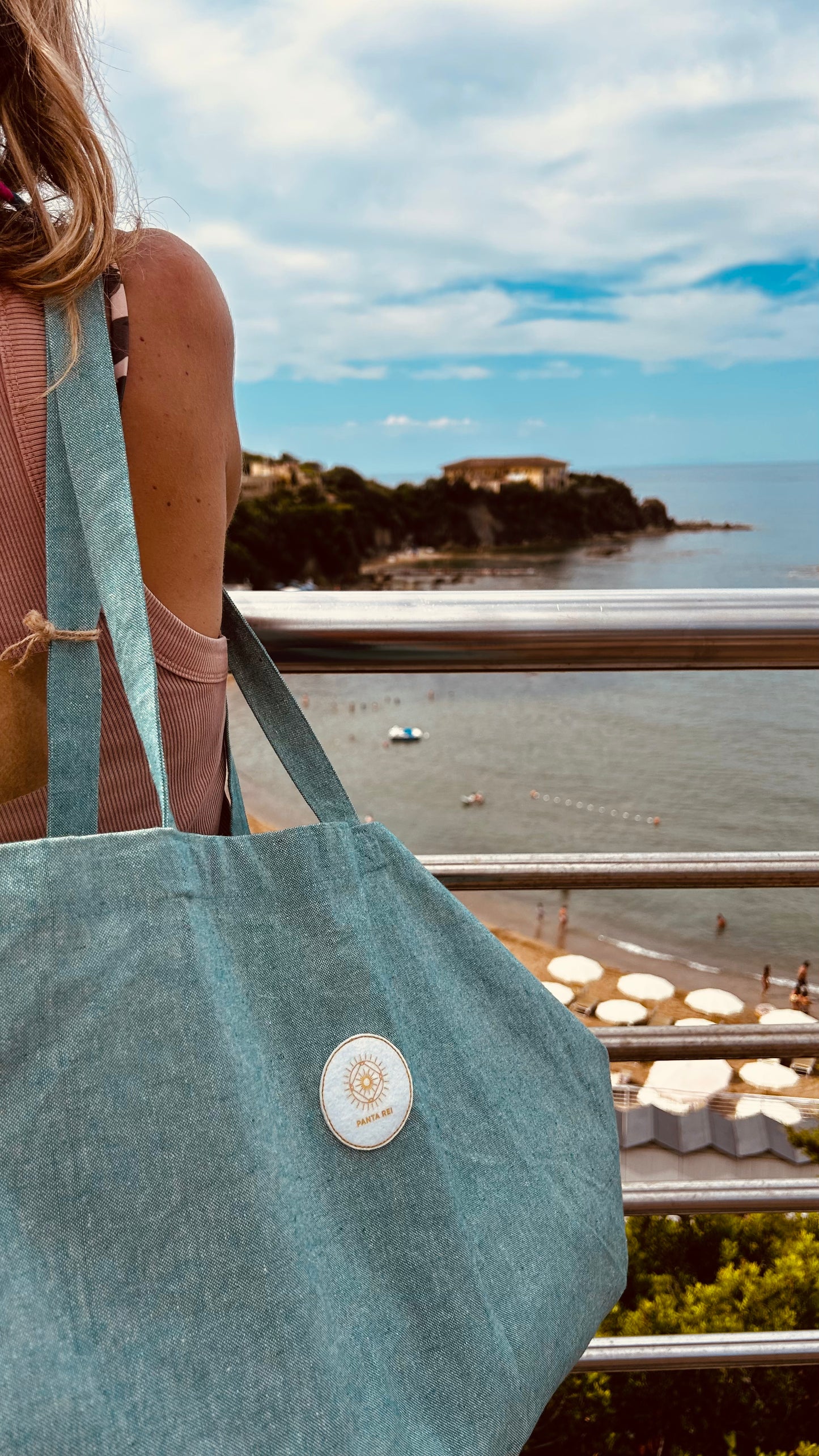 Portami — Tote Bag Cotone Riciclato