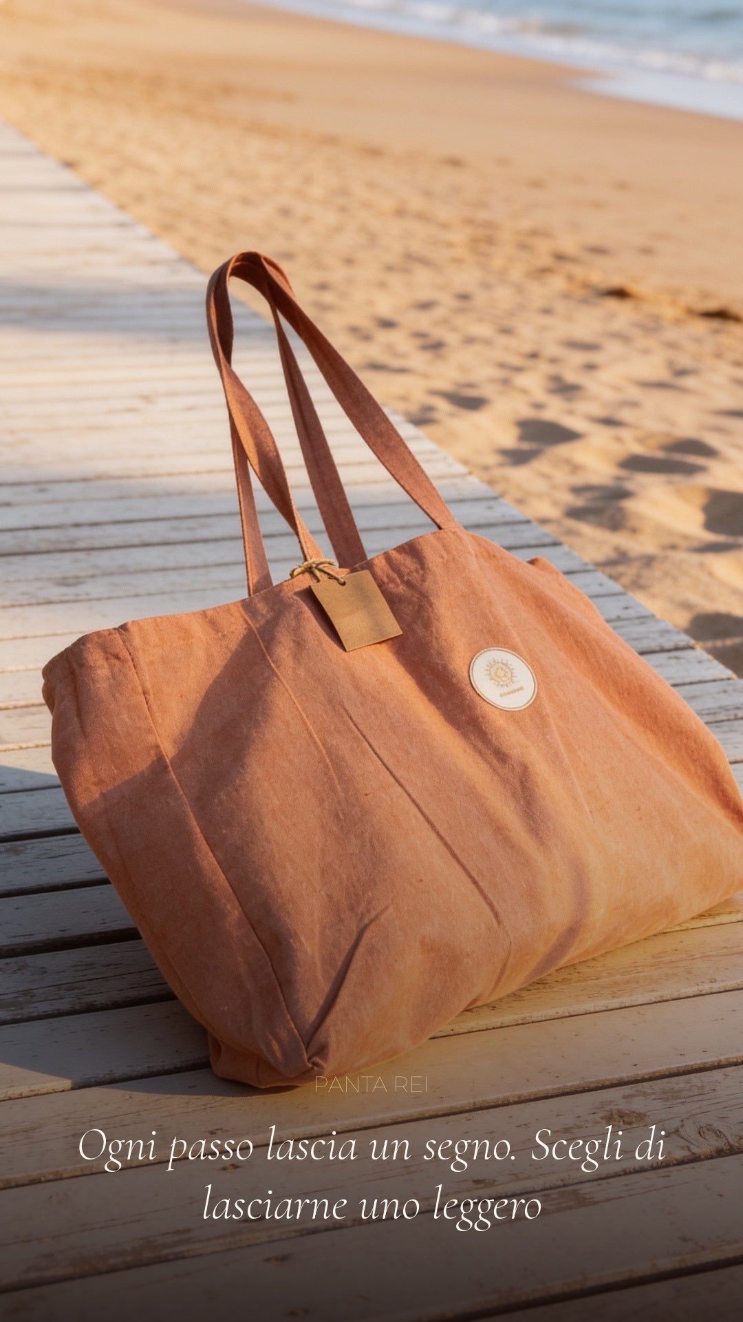 Portami — Tote Bag Cotone Riciclato